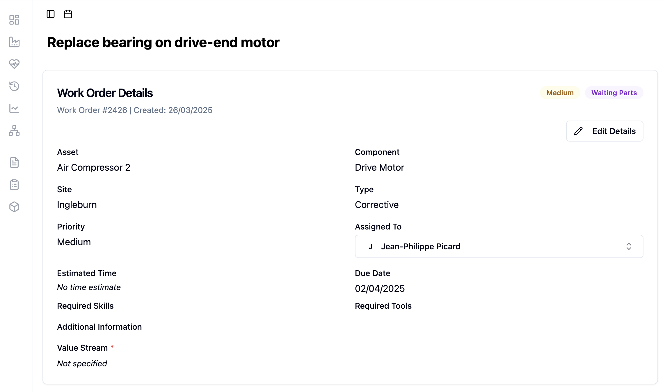 screenshot of Factory AI